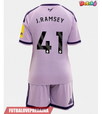 Lacne Dětský Futbalové dres Newcastle United Jacob Ramsey #41 2026-27 Krátky Rukáv - Tretina (+ trenírky)